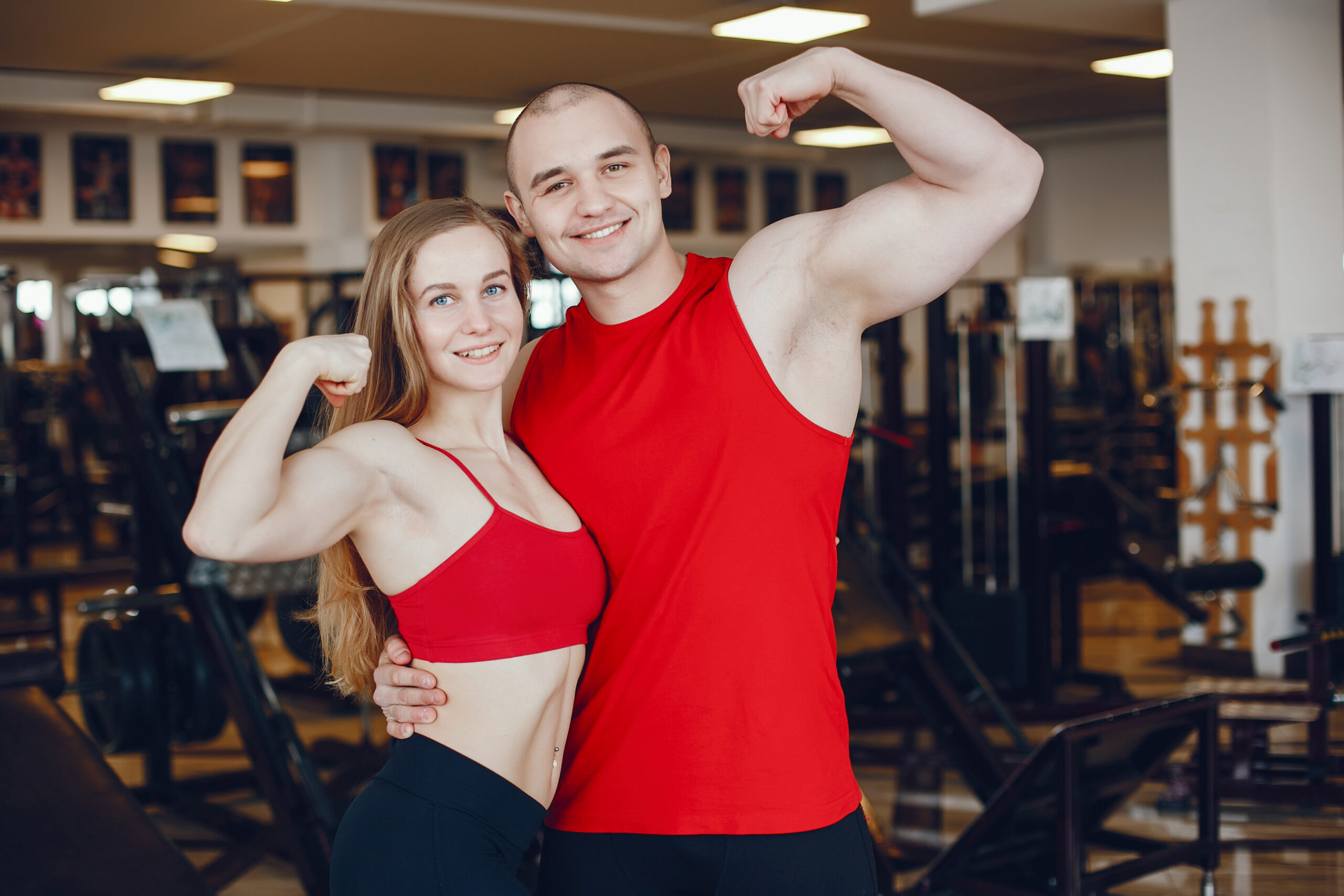 Man at gym